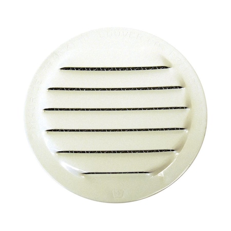 Maurice Franklin Lou Maurice Franklin Louver 3 in. W X 3 in. L Gloss White Aluminum Mini Louver, PK4 RLW-100  3